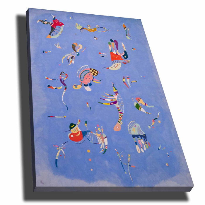 Wallity 70100KANDINSKY033 Vasili Kandinsky Lienzo Decorativo Multicolor 70 x 100 cm Wallity 70100KANDINSKY033 Vasili Kandinsky Lienzo Decorativo Multicolor 70 x 100 cm